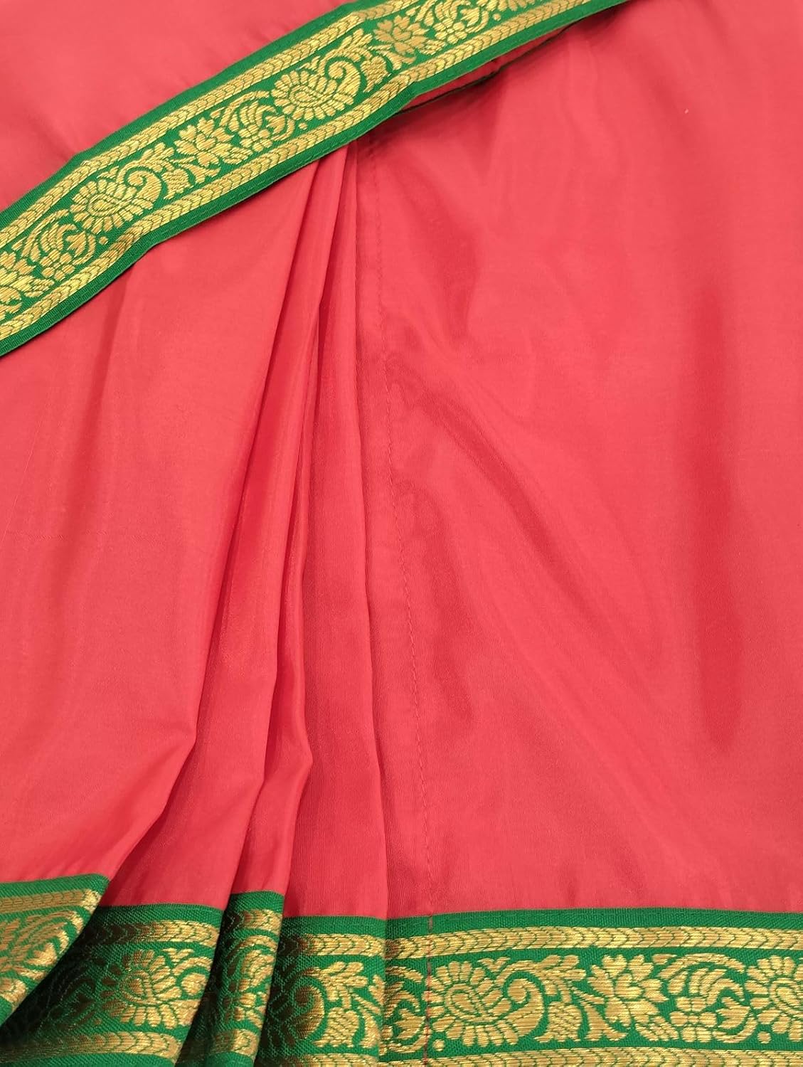 BookMyCostume Teacher Red Saari Profession Kids & Adults Fancy Dress Costume 2-3 years - Image 8