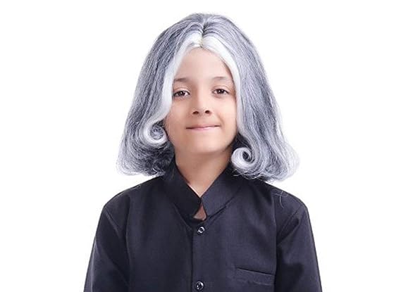 FancyDressWale Boy's and Girl's APJ Abdul Kalam Fancy Dress (Wig Only) 3 Yrs to adult