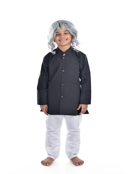 BookMyCostume A. P. J. Abdul Kalam Scientist Indian President Kids Fancy Dress Costume 3-4 years