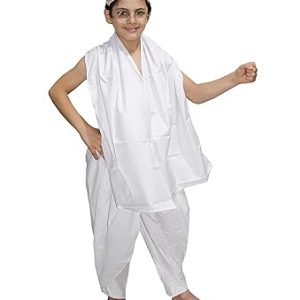 Kaku Fancy Dresses National Heros Freedom Fighters Costumes for Kids | Independence Day Republic Day Fancy Dress for Schools Plays & Competition | Role Play Politician Costume