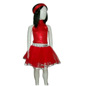 Net Skirt Top Girl(Red)